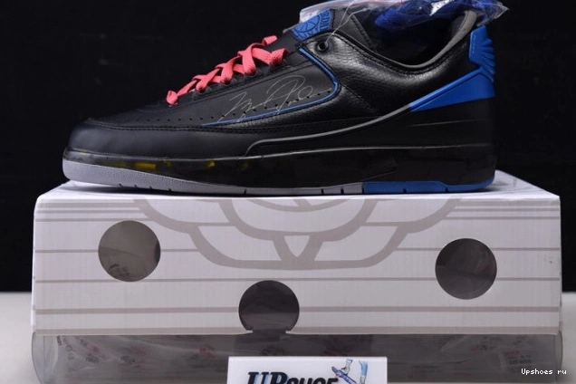 2 Retro Blue Jordan DJ4375-004 O-W SP Air Low Black 0119